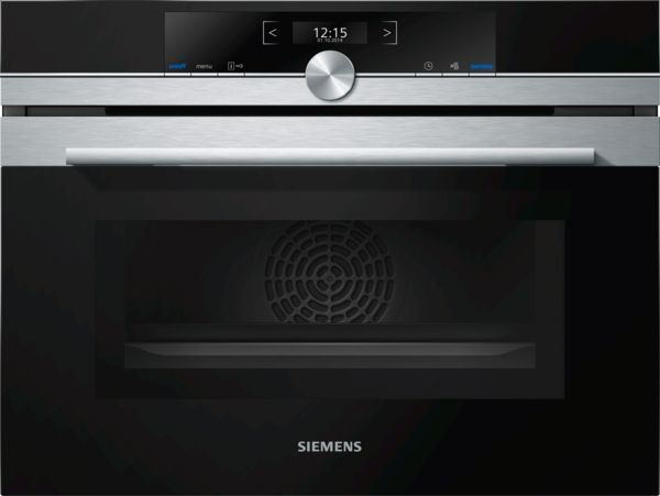 Mit Siemens Einbau-Kompaktbackofen mit Mikrowellenfunktion