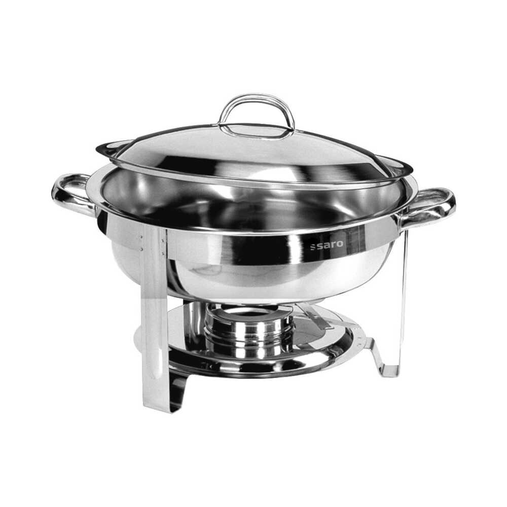 Saro Chafing Dish CARLA rund Ø 340 mm, 4 Liter, Edelstahl 