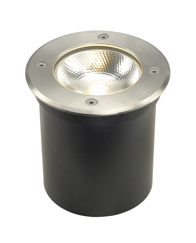 ROCCI Bodeneinbauleuchte, rund, Edelstahl 316, LED