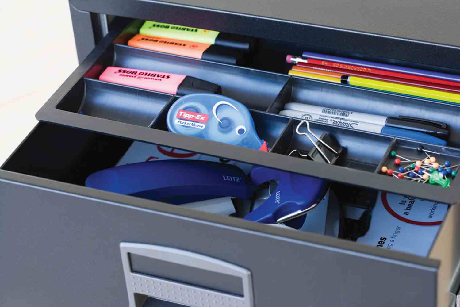 Bisley mobiler Beistellschrank PFA mit 3 Universalschubladen