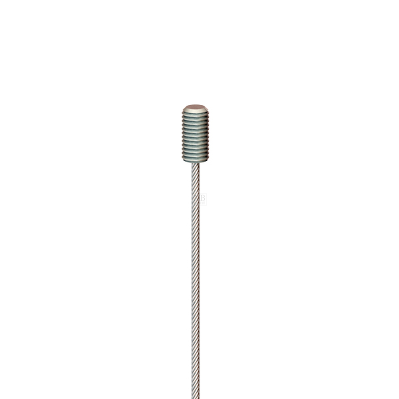Drahtseil ø 1,5 mm, mit Zamak - Gewindeterminal M6x9