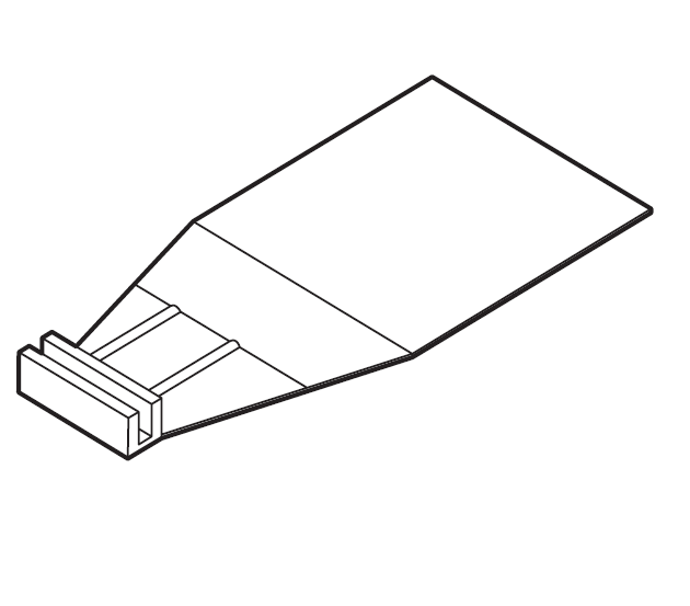 Fußplatte RS 200x90 für Plakatrahmen