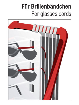 Tischaufsteller PIN 6-FRAME für 6 Brillen