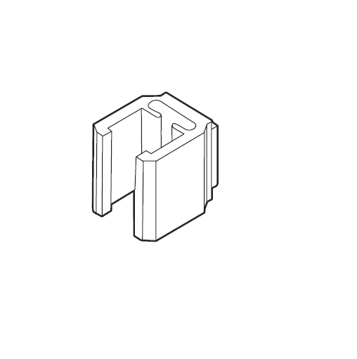 Adapter 90° für Magenthalter