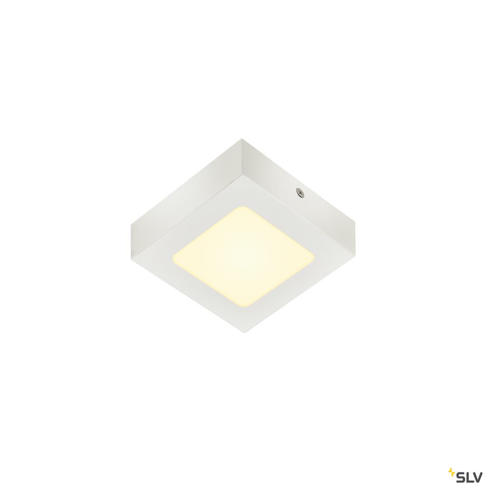 SENSER 12, Indoor LED Deckenaufbauleuchte eckig weiß