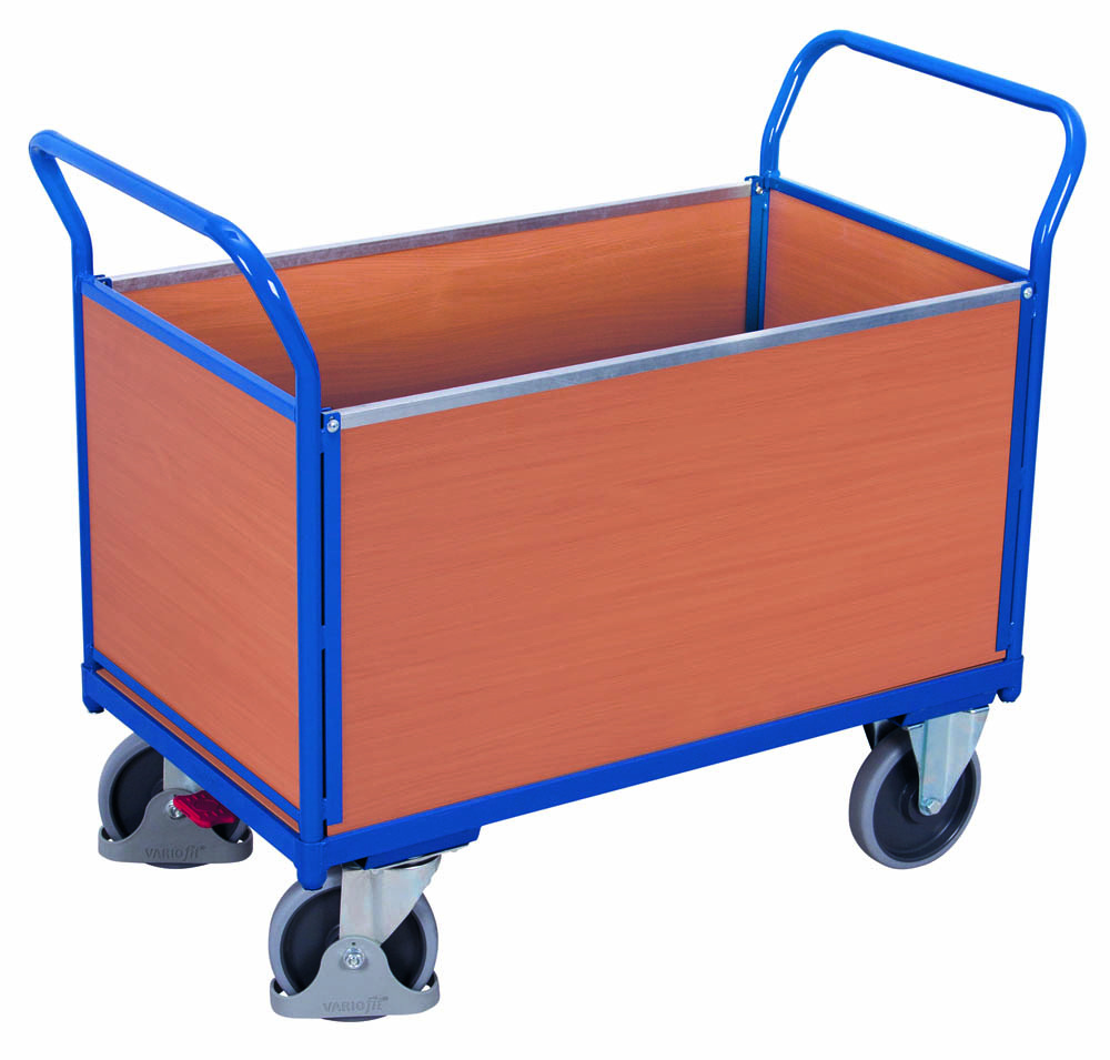 VARIOfit Vierwandwagen mit Holz