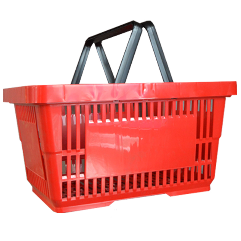 Einkaufskorb aus Plastik mit 2 Griffen - 22l online kaufen | Einkaufskörbe