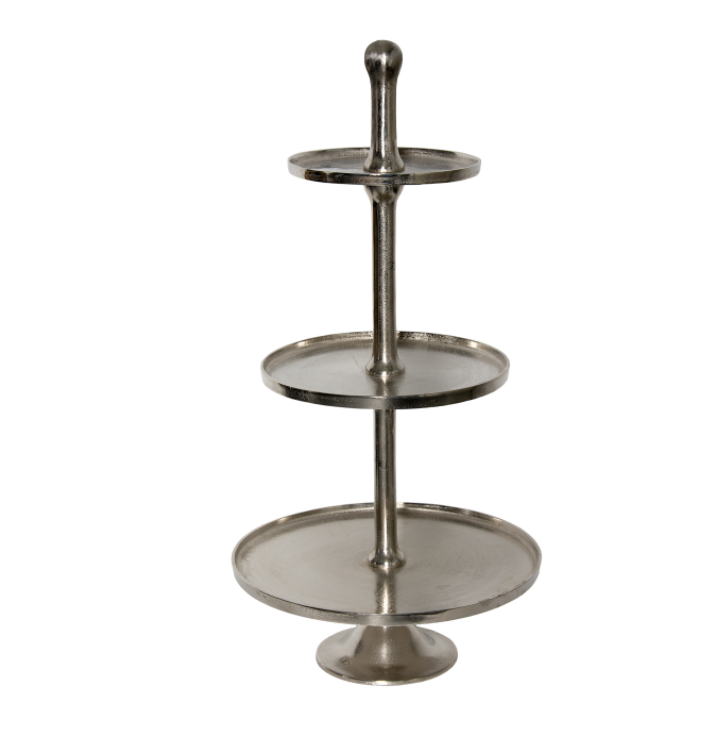 Etagere mit drei Ablagen, Höhe 96cm