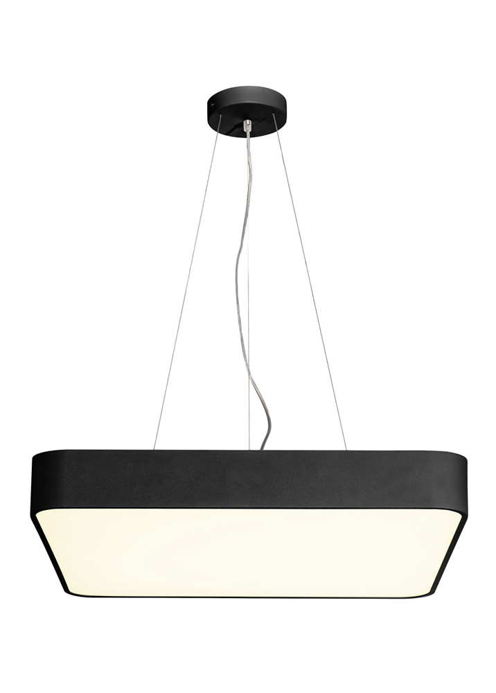 MEDO 60 SQUARE LED, Deckenleuchte, schwarz, 1-10V, 3000K