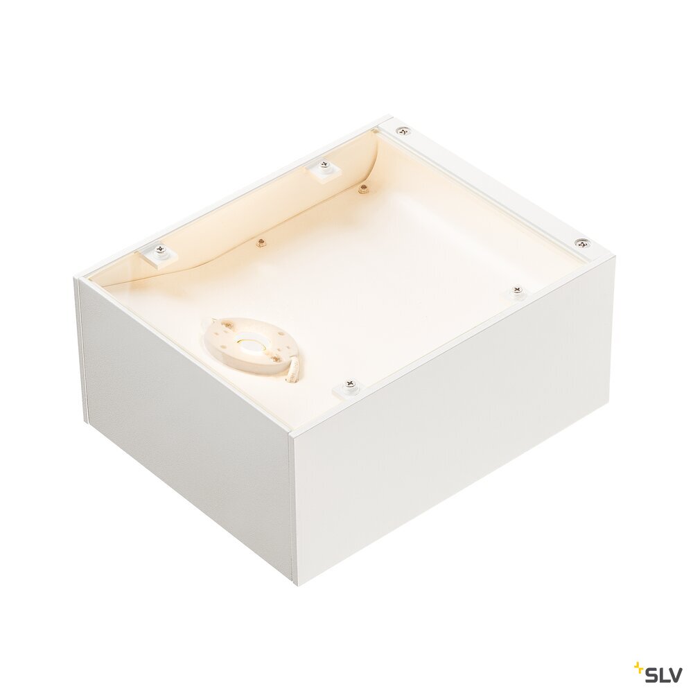 SHELL 15, WL, LED Indoor Wandaufbauleuchte, 3000K, weiß