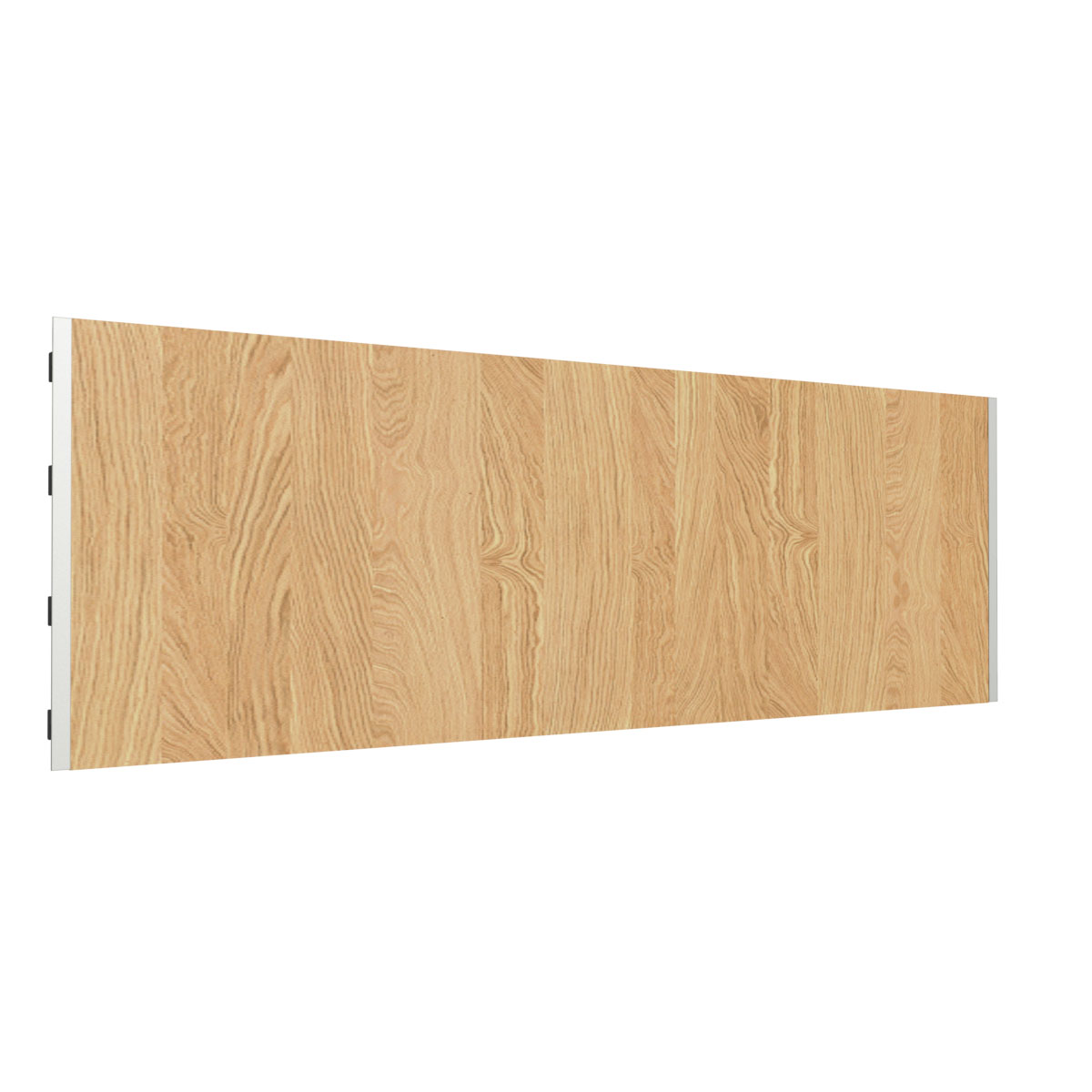 Spacewall Elements Breite 125cm Lamellenwand ohne Alu-Schienen für Tegometall-Regalsysteme 