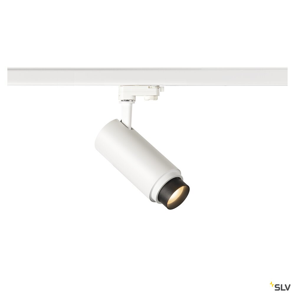 NUMINOS ZOOM Spot M für 3-Phasen-Hochvolt-Schienensysteme, 20 W, 15-60°, 2700, 3000, 4000K