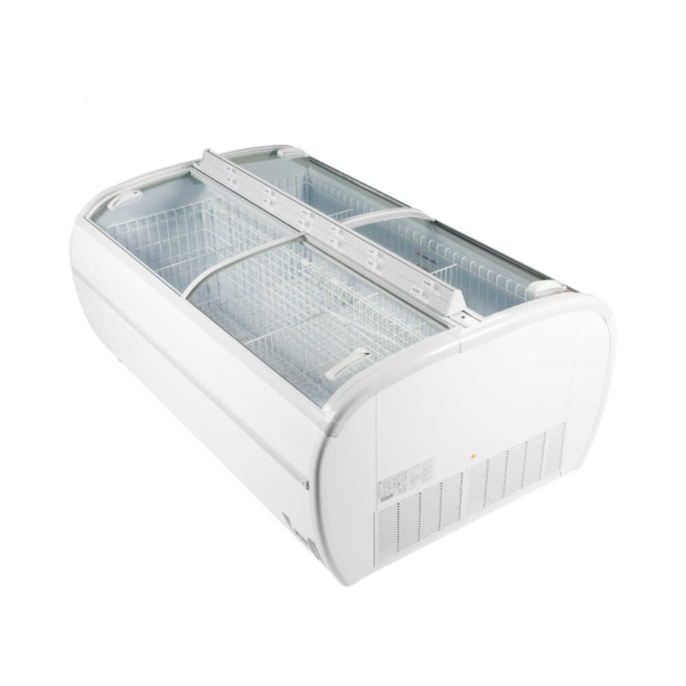KBS Impuls-Kühl-/ Tiefkühltruhe Neve 22, 2,65 m² Präsentation, +10°C bis -22°C, Rücken an Rücken, 2150mm Breite