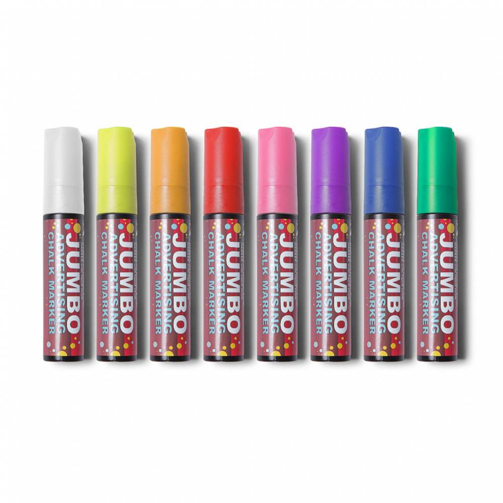 Kreidestift 15 mm, in 8 verschiedenen Farben