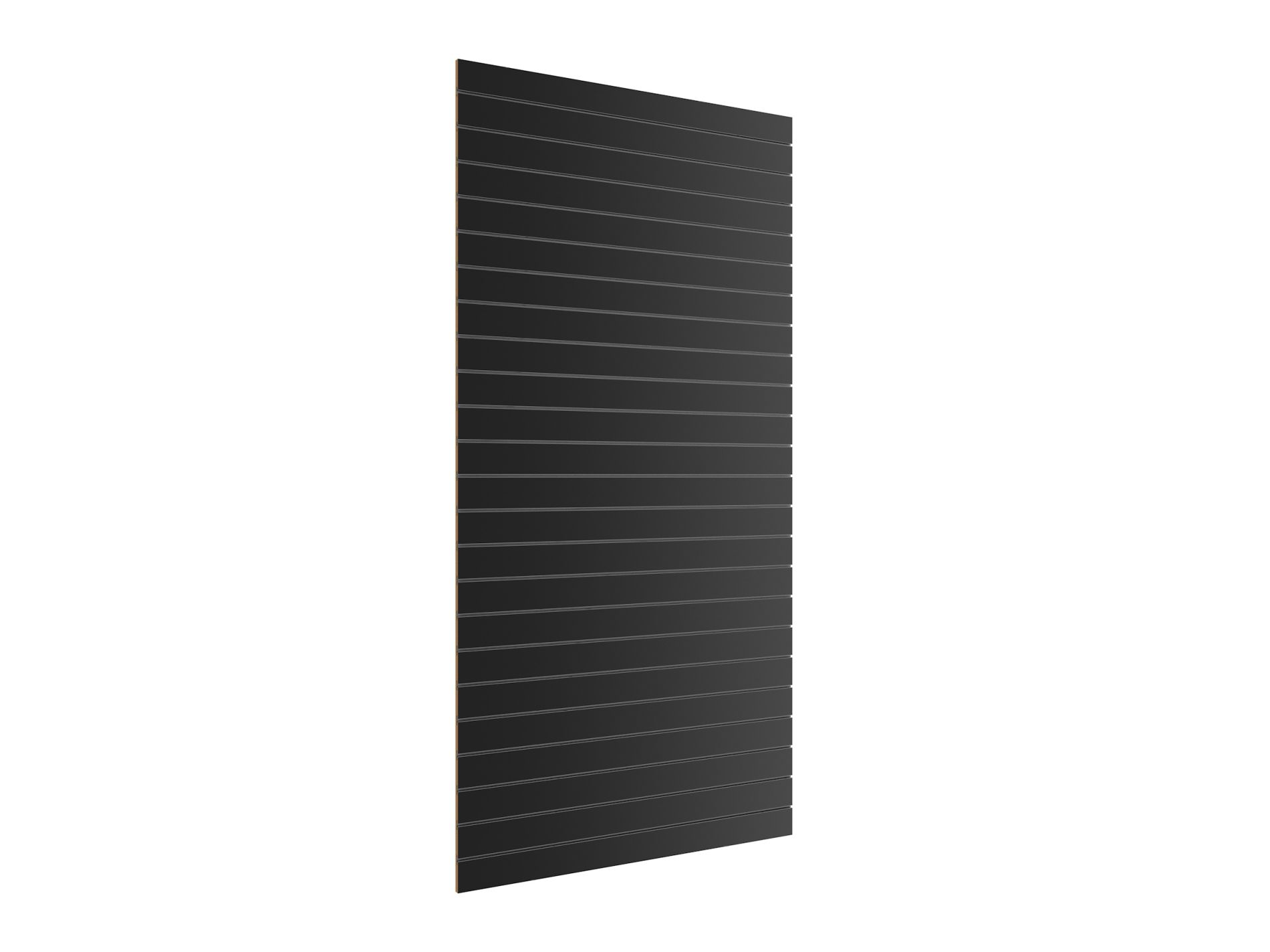 SPACEWALL® light Lamellenwand Premium Schwarz inkl. Alu-Schienen