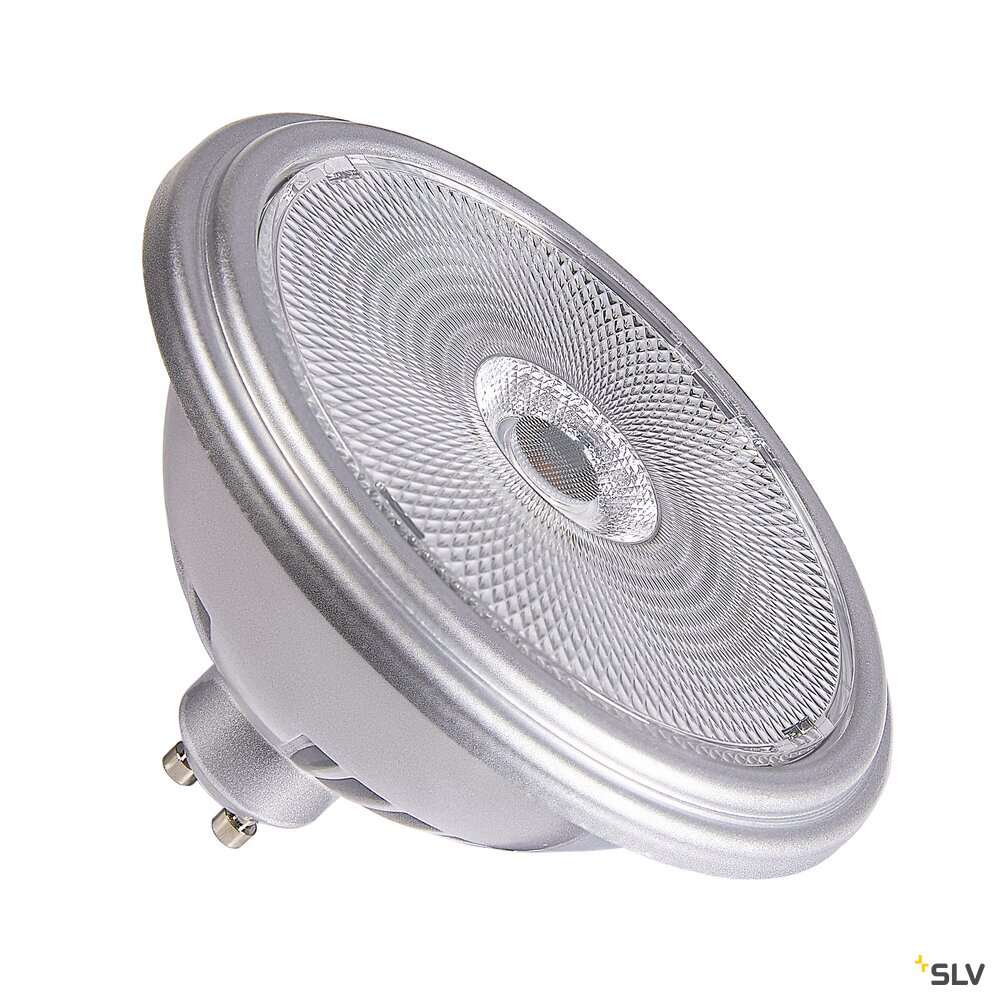 QPAR111 GU10, LED Leuchtmittel silber 12,5W 3000K CRI90 60°