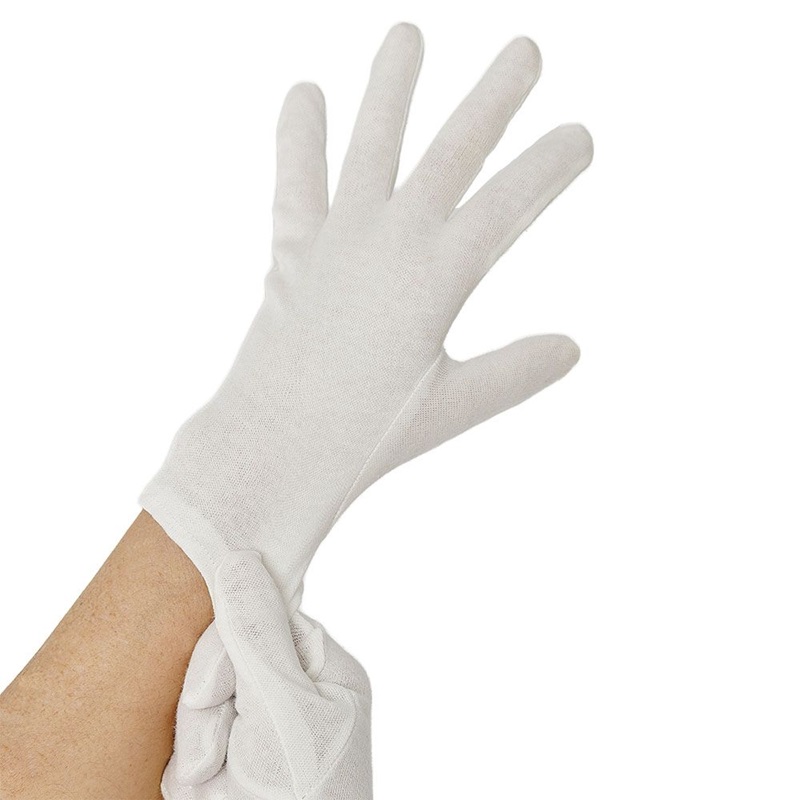 WORK-INN Baumwollhandschuhe weiß Größe XL, 1 VPE= 144 Stück (12x 12)