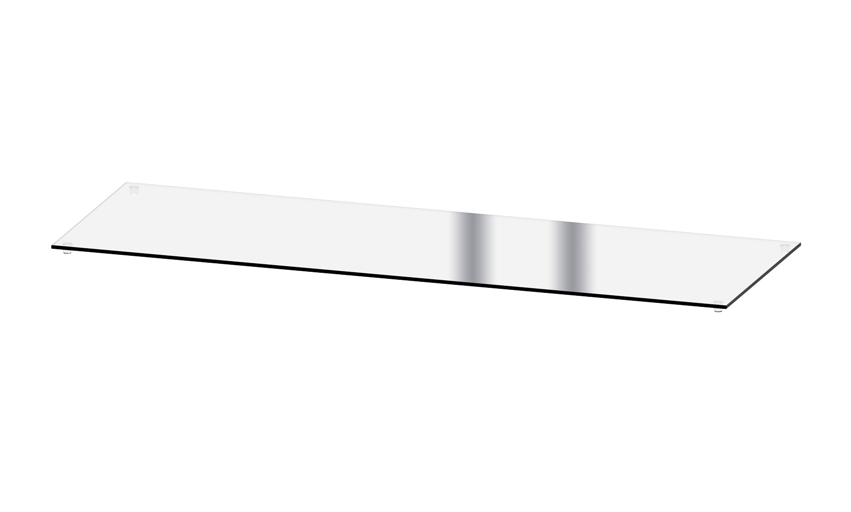 CAROLINE Top-Platte CR-TG 3, aus Klarglas