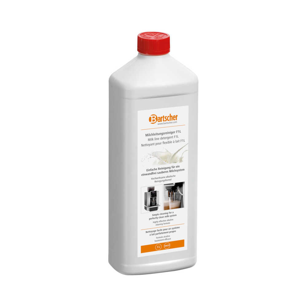 Bartscher Flüssig-Milchleitungsreiniger F1L, 1 Karton mit 6 x 1 Liter