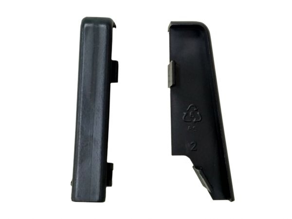 Verbinder schwarz 58er 2St., Equipped Ecken 58 mm Höhe