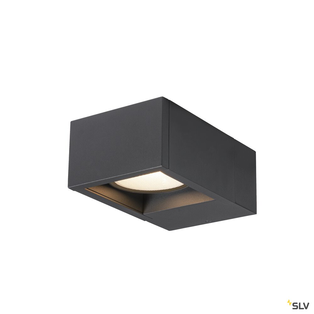 ESKINA FRAME, Outdoor LED Wandaufbauleuchte anthrazit CCT switch 3000/4000K