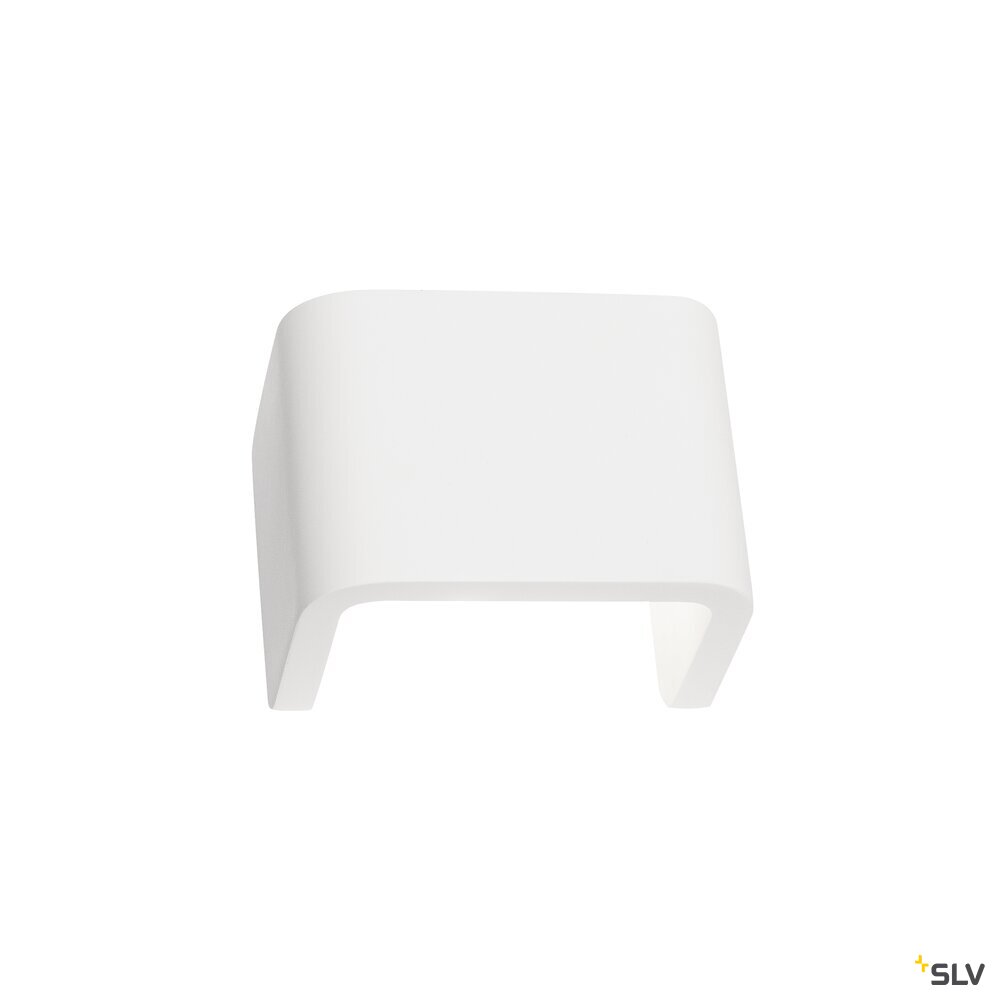 MANA, Leuchtenschirm, B/H/T 13,5/10/9,9 cm, Gips, weiß
