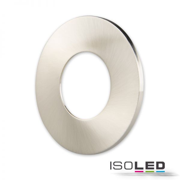 Cover Aluminium nickel gebürstet für Einbaustrahler Sys-68