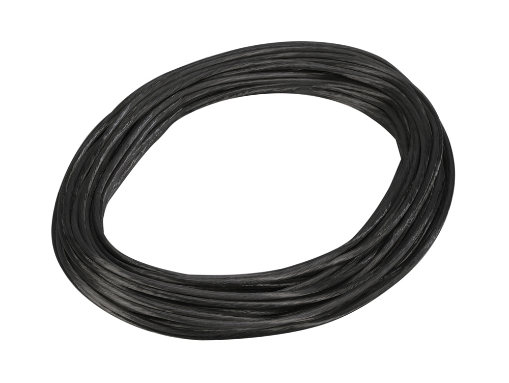 NIEDERVOLT-SEIL, für TENSEO Niedervolt-Seilsystem, schwarz, 6mm², 20m