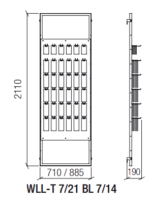 LL WALL BLISTER - WLL-T 9/21 BL 9/14