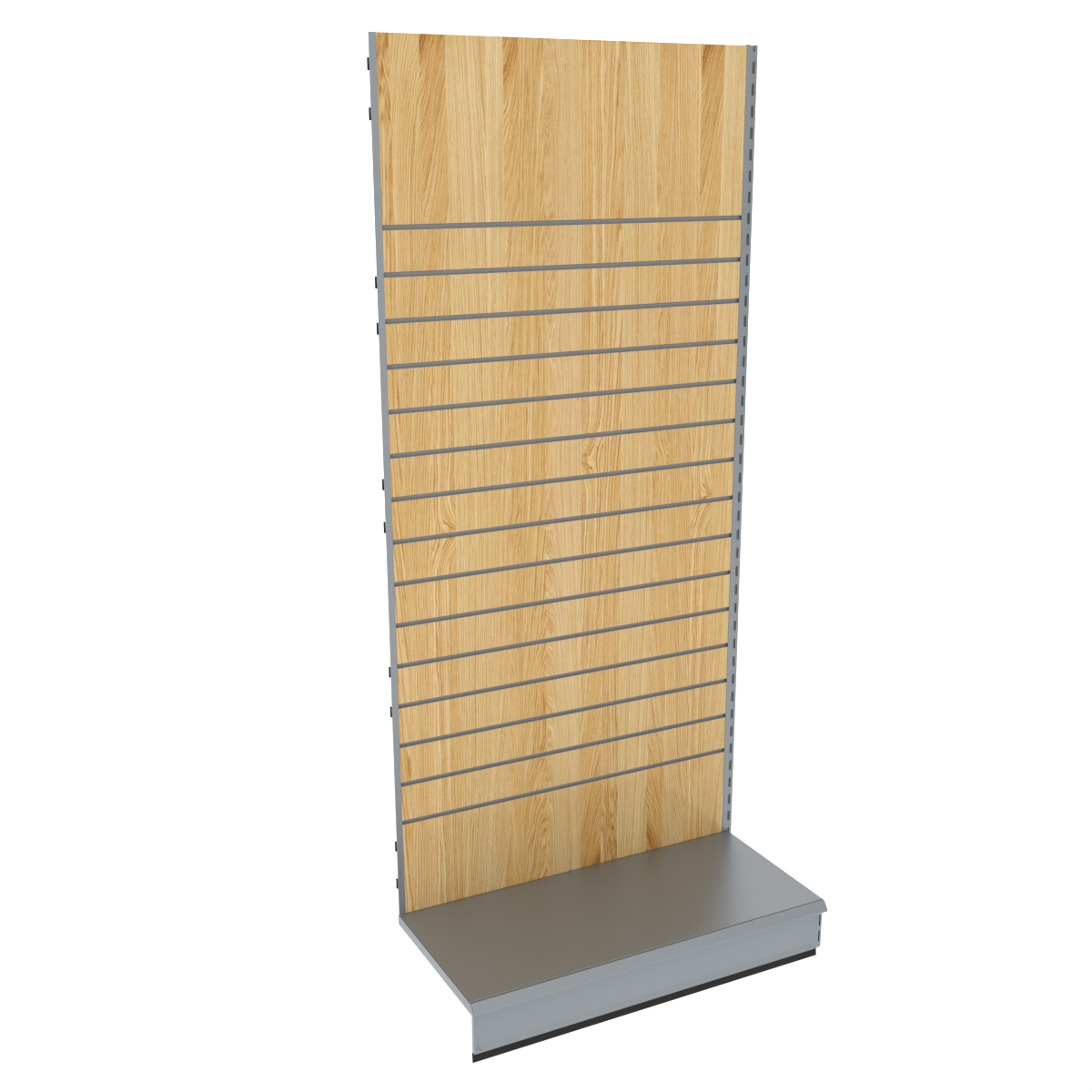 Wandregal mit Paneelwand – Höhe 220 cm