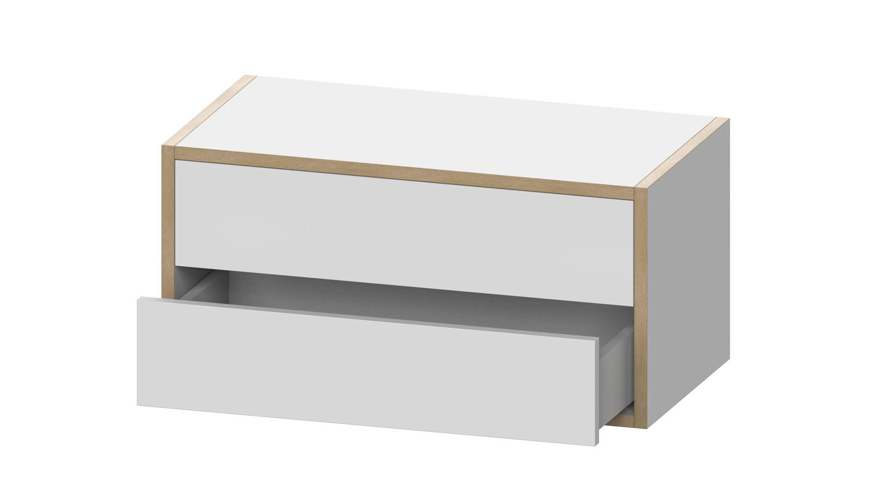 CAROLINE CR-CD 2/19 2s 2-fach Korpus mit 2 niedrigen Schubladen