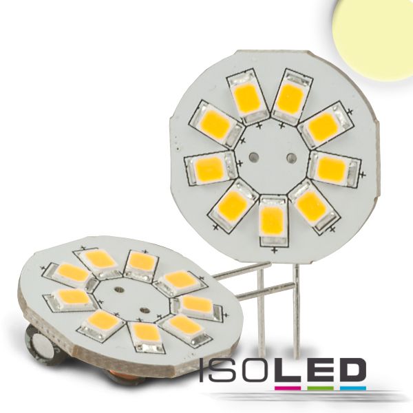 G4 LED 9SMD, 1,5W, warmweiß, Pin seitlich