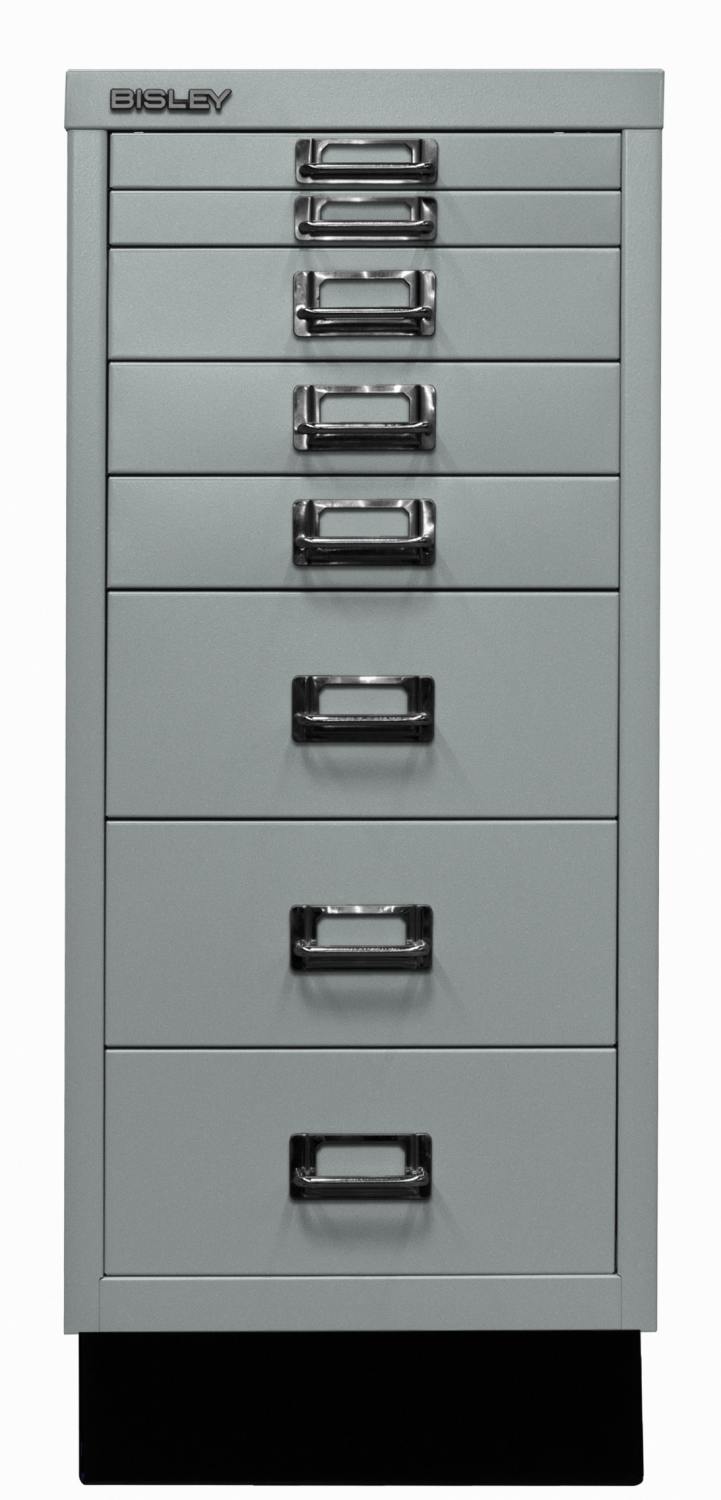 Bisley MultiDrawer™ 29er Serie mit Sockel - DIN A4 mit 8 Schubladen