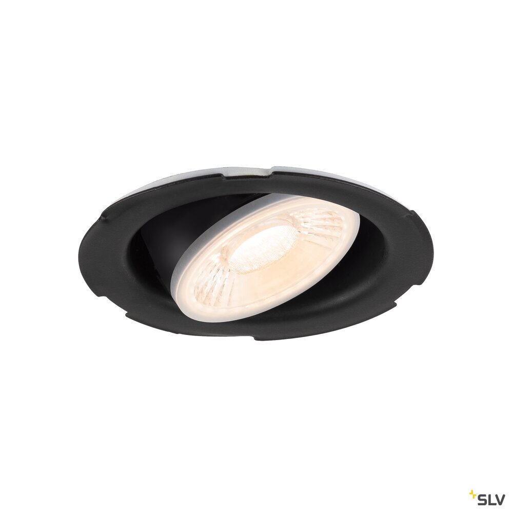 UNIVERSAL DOWNLIGHT PHASE Einbauleuchte, IP20, schwenkbar, 7 W, 2700/3000/4000/6500K, 38°, ohne Abdeckung