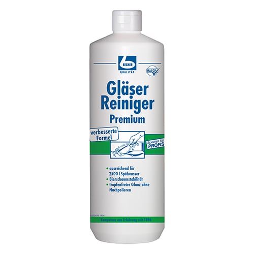 Dr. Becher Gläser Reiniger 1l Premium