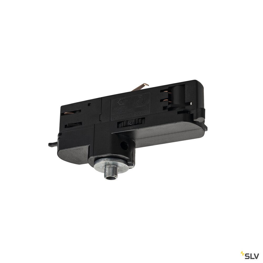 S-TRACK DALI, Leuchtenadapter schwarz