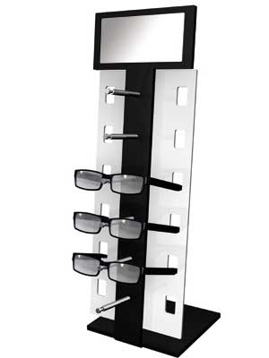 Tischaufsteller PIN 6-S für 6 Brillen