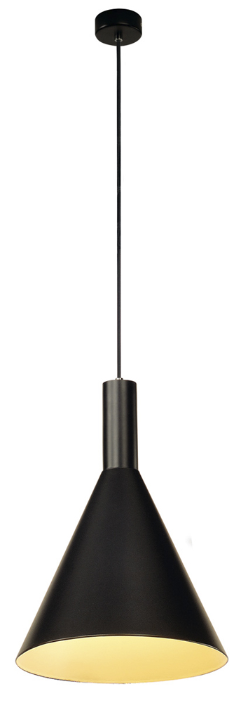 PHELIA Pendelleuchte, schwarz, D280/H420, E27, max. 23W