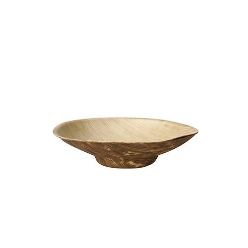 Fingerfood-Schalen aus Bambus "pure", 50 ml rund Ø 8,5 cm, VPE= 144 Stück (12x 12Stück)