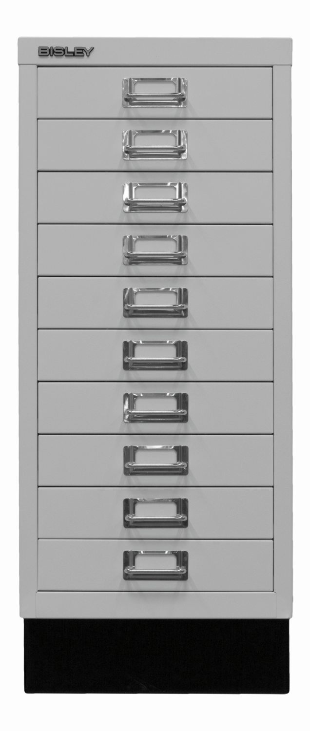 Bisley MultiDrawer™ 29er Serie mit Sockel - DIN A4 mit 10 Schubladen