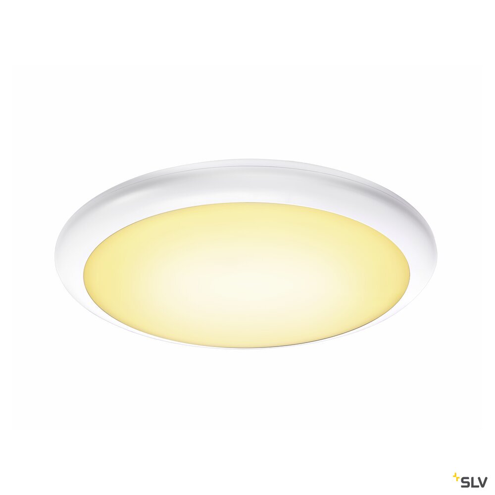 RUBA 16 oder 20, LED Outdoor Wand- und Deckenaufbauleuchte, weiß, IP65, 3000/4000K