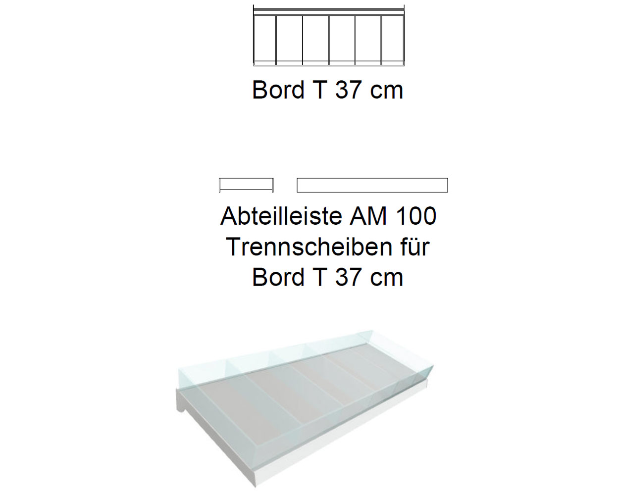 Tegometall Süßwarenregal 3m, Höhe 220 cm