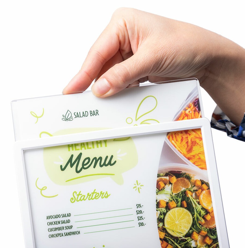 Werbung, Plakat, Mittagessen, Mahlzeit, Text