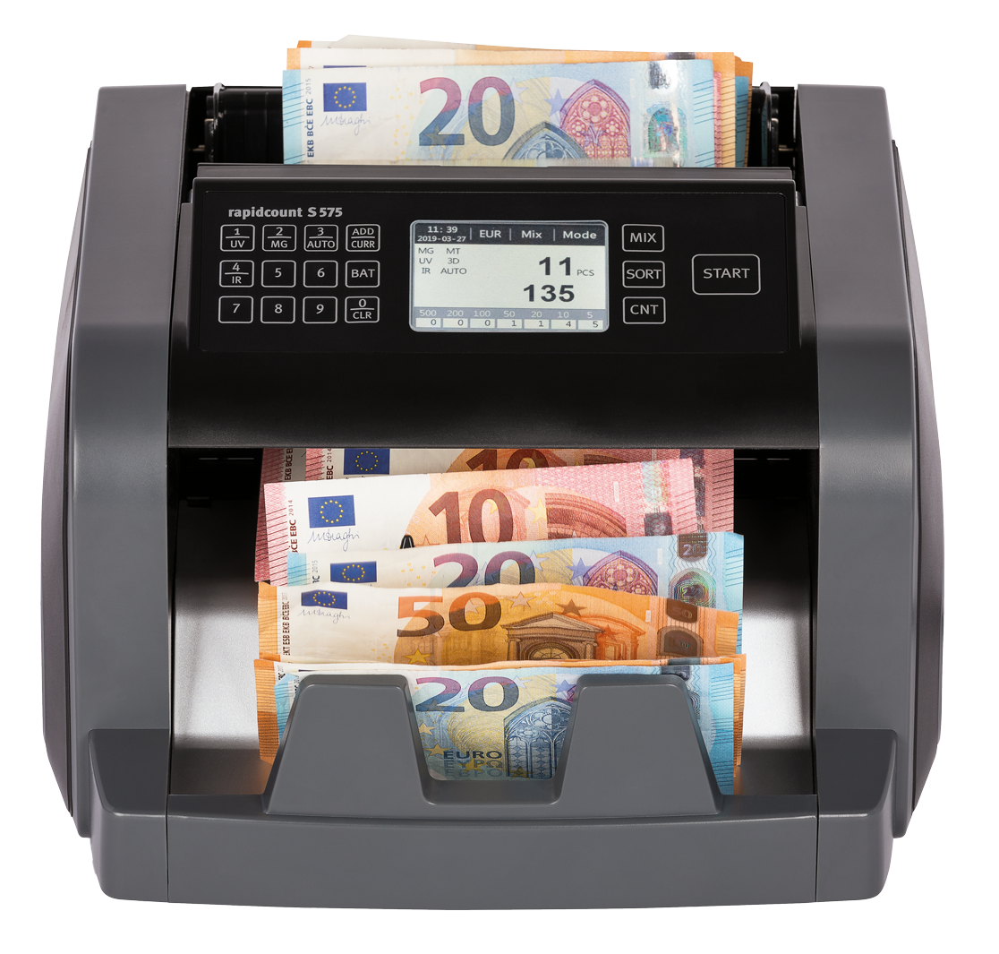 Banknotenzählmaschine rapidcount S 575
