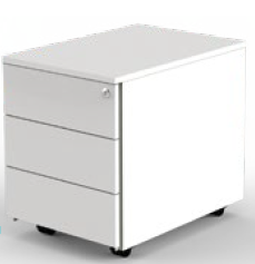 Roll-Container mit Zentralschloss - 60 cm Tiefe