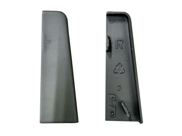 Endkappe silbergrau 58er 2St., Equipped Ecken 58 mm Höhe