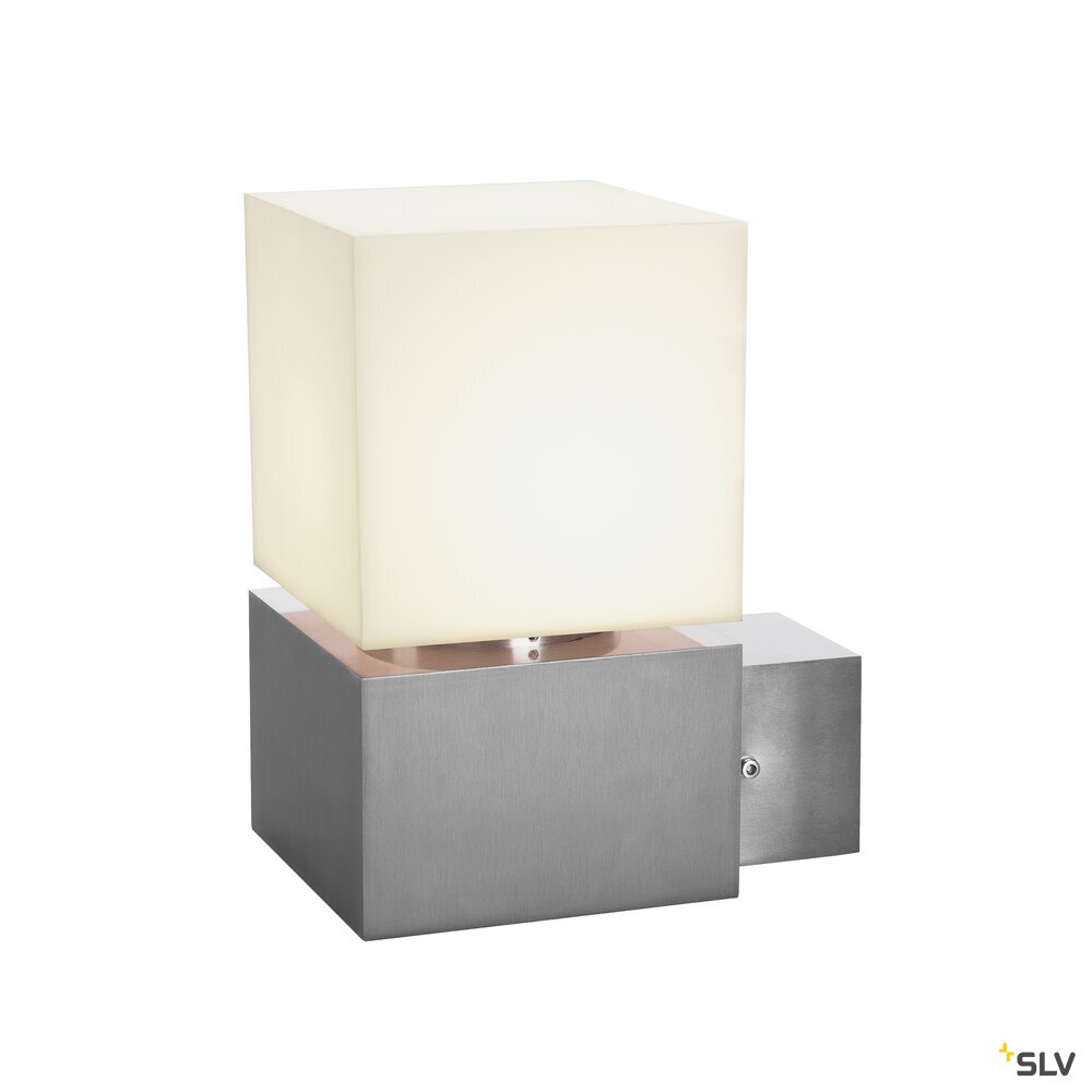 SQUARE, E27, Outdoor Wandleuchte, Edelstahl 304, max. 20W, IP44