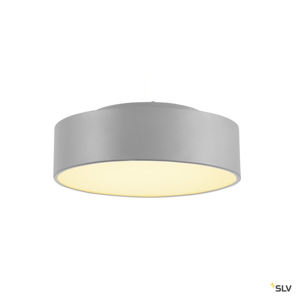 MEDO 30, Deckenleuchte, LED, 3000K, silbergrau, 1-10V