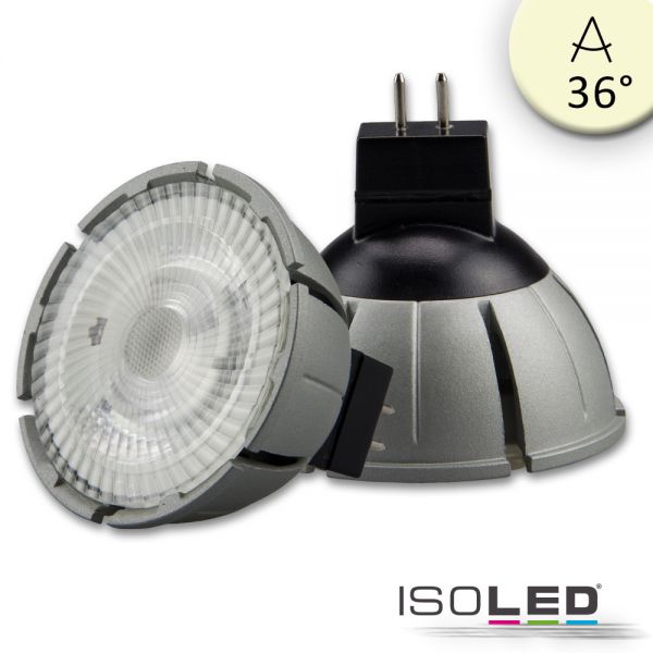 MR16 Vollspektrum LED Strahler 7W COB, 36°, 3000K, dimmbar
