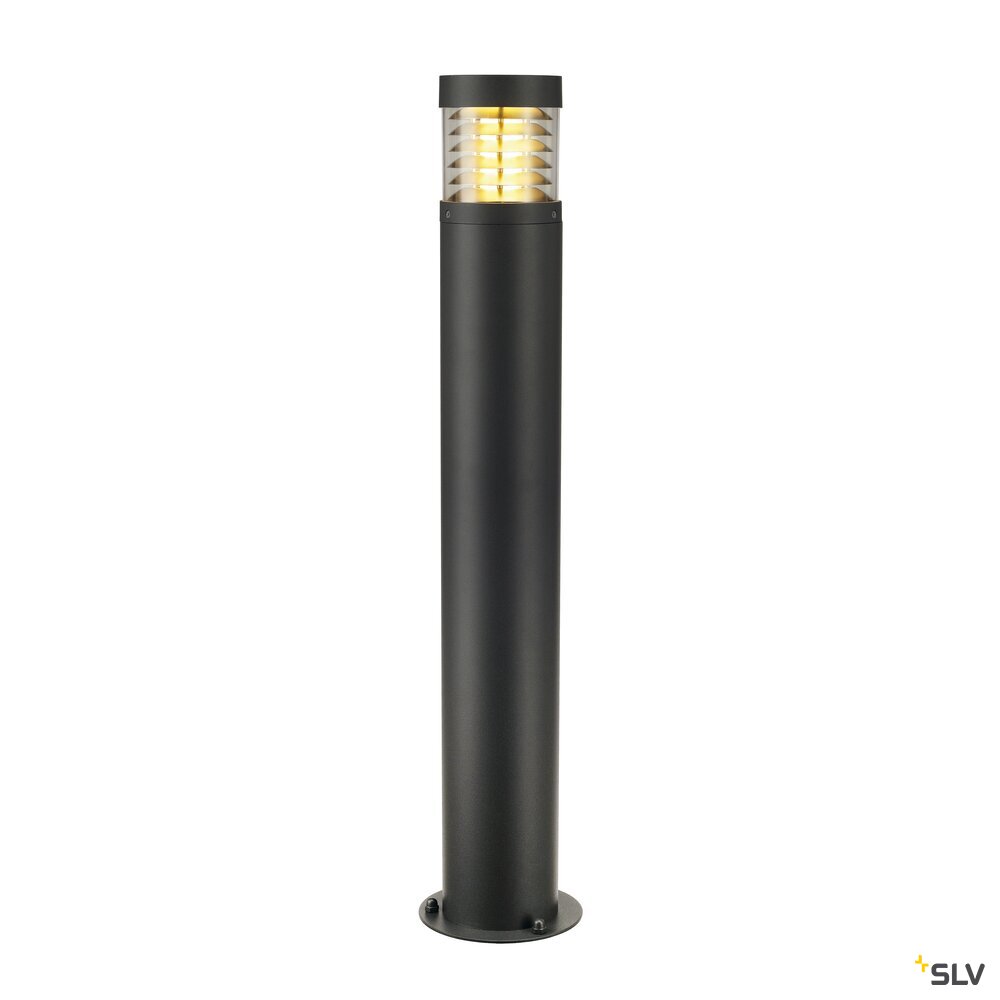 F-POL, Outdoor Standleuchte, TC-(D,H,T,Q)SE, IP54, rund, anthrazit, max. 20W